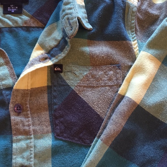 Quicksilver Flannel Shirt - Picture 3 of 4